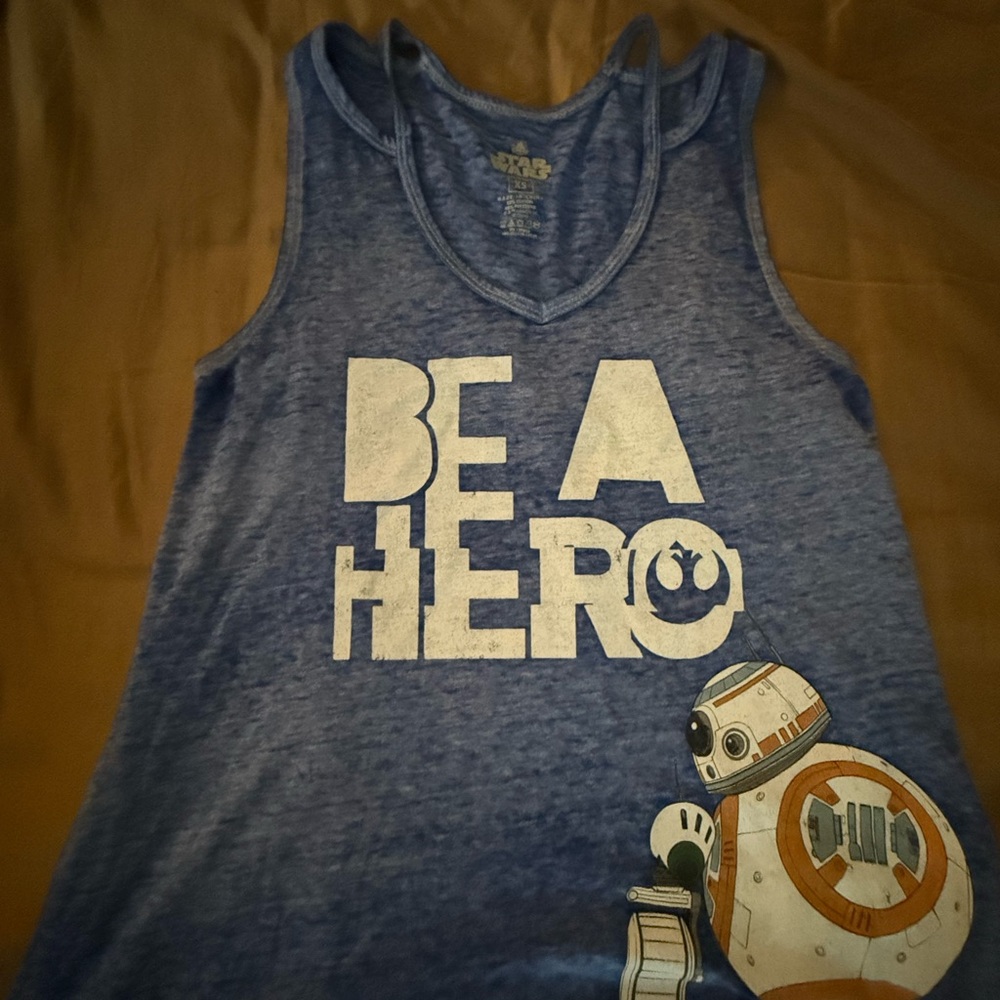 Disney Parks Star Wars BB8 tank Womens XS